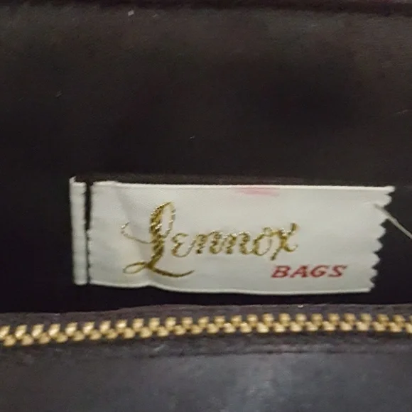 Vintage Lennox Bags Multicolor Embroidered Lace Envelope Clutch Evening‎ Bag - Picture 6 of 6